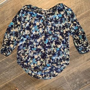 2/$10 Live & Oak Floral Blouse